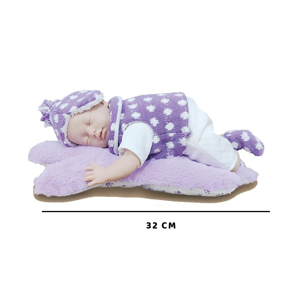 Cotton Body Music Sleeping Baby 12-Inches